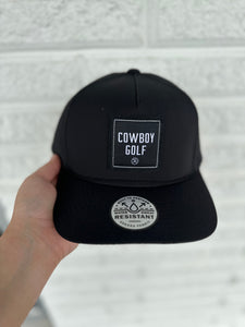 "Cowboy Golf" Hooey Hat Black