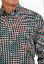 Load image into Gallery viewer, Cinch White/Bronze Button Up
