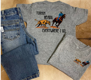 Turnin Heads Pocket Tee