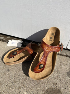 Crockler Hand Tooled Sandal