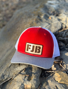 FJB Red Tri Hat